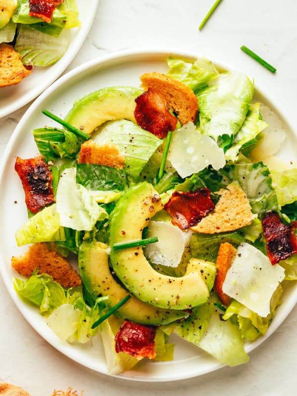 Bacon Avocado Caesar Salad