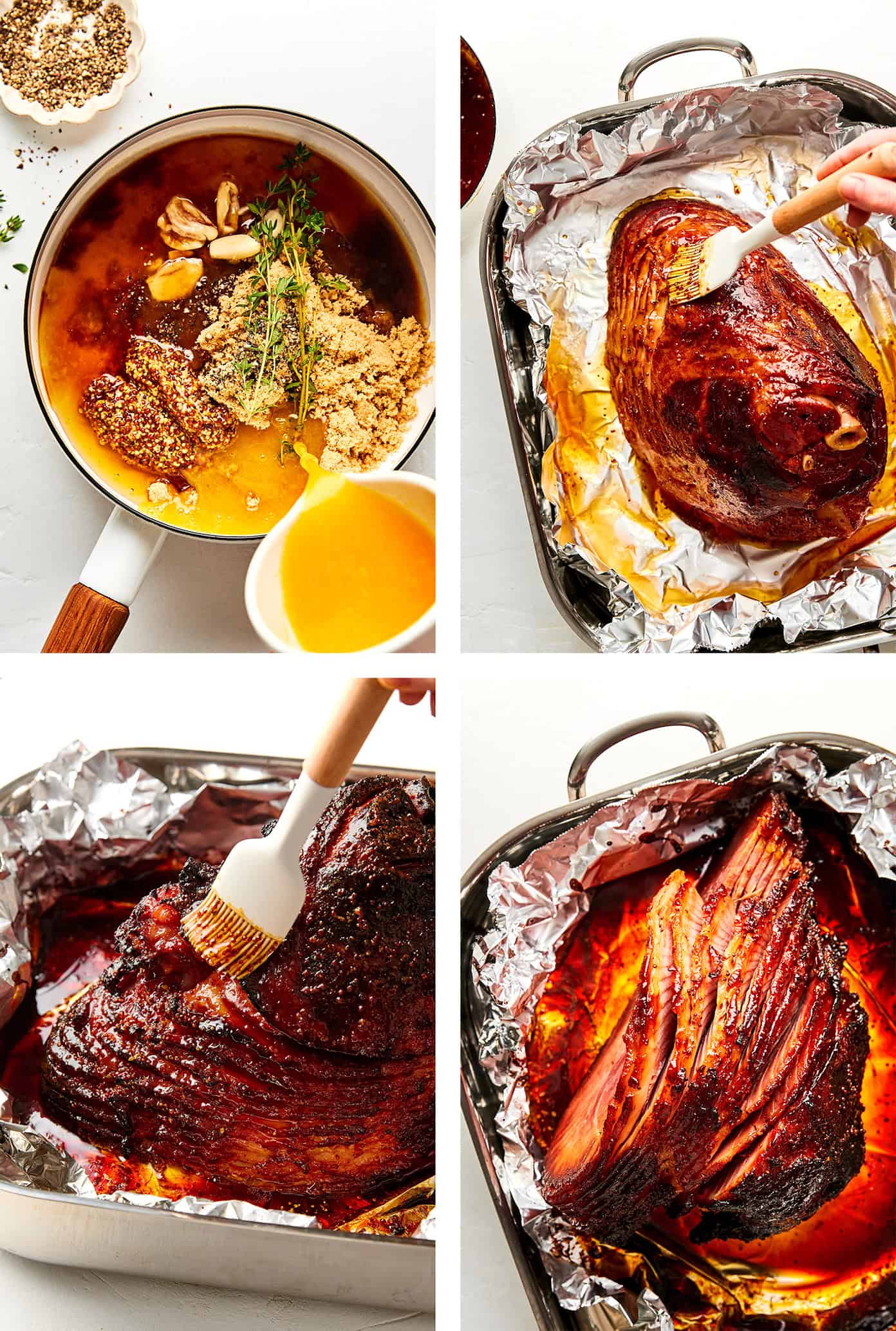 how to make glazed ham