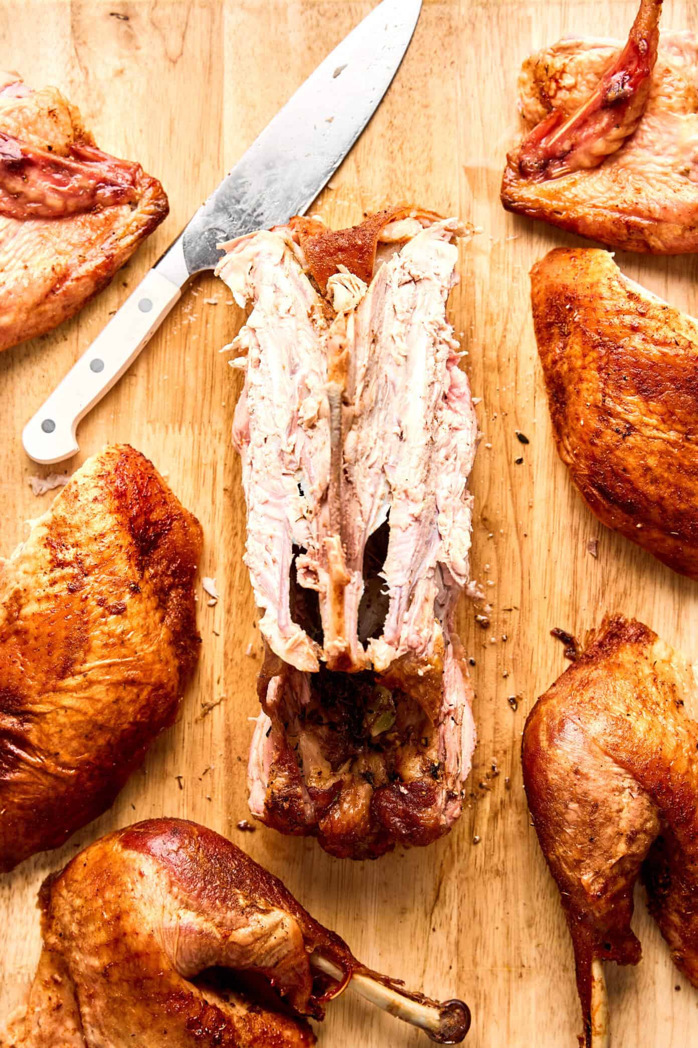 how to carve a turkey step 5